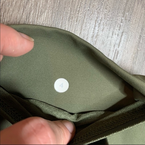 Lululemon | Straight To Class Olive Green Full-On-Luon Pants - Picture 3 of 11